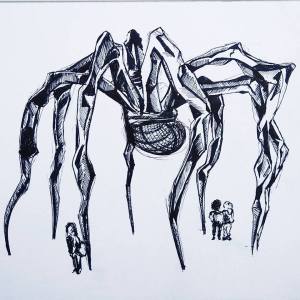 Inktober_Spider
